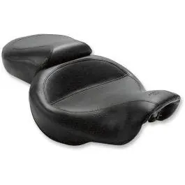 Mustang 75535 Wide Touring 2 Up Seat 06-17 Harley Dyna Popular