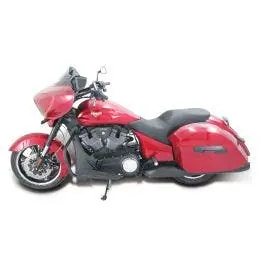 Mustang Seats 76824 Black Original Touring One Piece 2-Up Seat 10-17 Victory Express Delivery