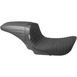 Holiday Sale Le Pera LK-591PTGP Gripp Tape Pleated Stitching KickFlip Solo Seat Harley Dyna