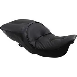 Weekend Sale Drag Specialties Black Leather 2-Up Seat Harley 97-07 Touring