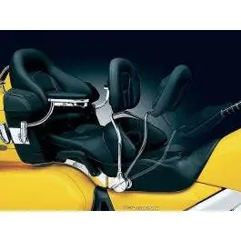 Best Price Kuryakyn 8990 Chrome Quick Release Rider Backrest for 01-10 Honda GL1800 (ea)
