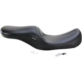 Warranty Included Le Pera LK-907 Sorrento 2 Up Smooth Seat Harley FLH 08-23
