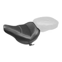 Mustang 75880 Black Max Profile Solo Touring Seat 18-20 Harley Softail FLDE FLHC Worldwide Shipping