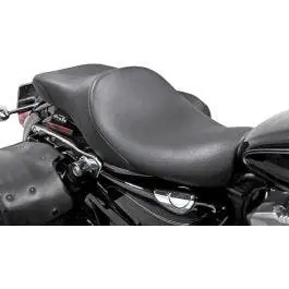 Danny Gray Lowist 2-Up Seat Vinyl Smooth Stitch Harley Sportster 04-18 No Minimum Order