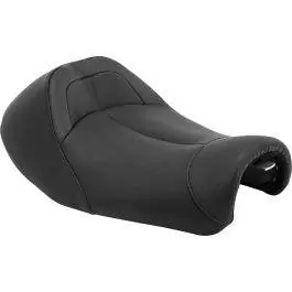 Big Sale Danny Gray Minimalist Solo Seat Leather Smooth Stitch Harley Sportster 04-18