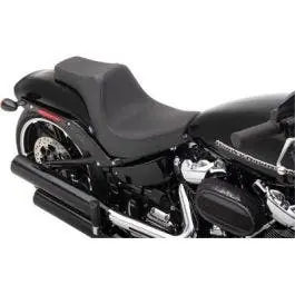 Genuine Drag Specialties Predator III Diamond Black 2-Up Seat 18-23 Harley Breakout FXBR