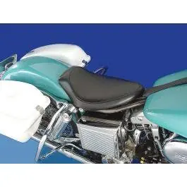 V-Twin 47-0599 Vinyl Frame Mount Solo Seat Black Harley FX FL 65-84 Time-Limited