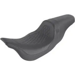 Saddlemen Black Speed Merchant 2-Up Seat Diamond Stitch Harley Touring 08-Up Today Only