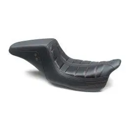 Mustang 75239AB American Beauty Squareback 2 Up Seat Harley FLH FLT 08-22 Special Discount