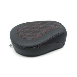 Special Offer Mustang 76648AB Red Stitch Rear Wide Tripper Passenger Seat Harley FLH 08-21