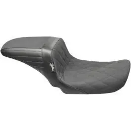 Shop Now Le Pera LK-591DMGP Diamond Gripp Tape Black KickFlip Solo Seat Harley Dyna 06-17