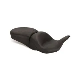 Mustang 79700 Black One Piece Lowdown 2 Up Seat 08-23 Harley Touring FLH/T 08-23 Bargain