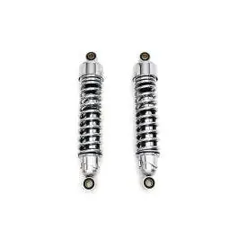 V-Twin 54-0098 Chrome 12-1/2" Rear Shock Set 82-90 Harley XL & XLH Repl 54568-82 Hassle-Free Returns