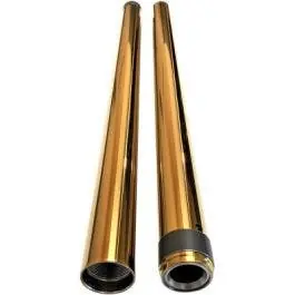 Factory Price Pro One 105020G Gold 39MM 24.25" Fork Tube Assembly Harley Dyna Sportster 87-07