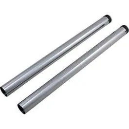 Buy Direct Pro One 105130 Chrome 49 MM 27.50" Length Fork Tube Pair Harley Dyna FXD 06-17