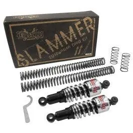Best Choice Burly Brand Chrome Front Rear Lowering Slammer Kit 88-03 Harley Sportster XL
