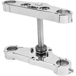 Hawg Halters HHI 49DHCR4 Chrome 4 Degree Triple Tree Rake 18-19 Harley Softail Hassle-Free Returns