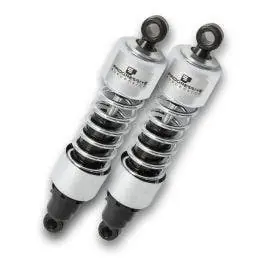 Progressive 412 Series 13.5" Chrome Heavy Duty Shocks Harley Sportster 04-15 Free Delivery
