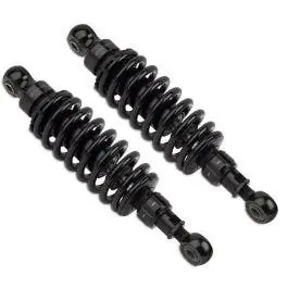 Arlen Ness I-1057 Black 1-1/2" Adjustable Height Shocks Indian Scout Models Viral