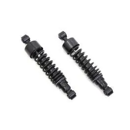 Trending V-Twin 54-0934 Black 1" Lowered Rear Suspension Shock Set 06-18 Harley Sportster