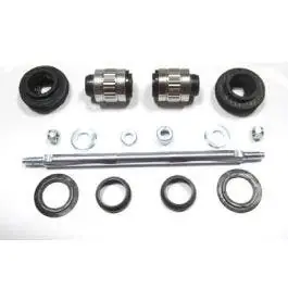 V-Twin Swingarm Mounting Complete Shaft Spacer Bushing Kit Harley Touring 80-81 Worldwide Shipping