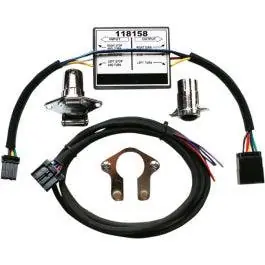 Khrome Werks 720753 4 to 5 Wire Converter with Bracket for Harley 14-20 FLH/T Express Delivery