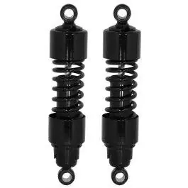 Mid USA Black Premium 11" Shocks Harley 4-Speed Big Twin Shovelhead 73-86 Limited Time