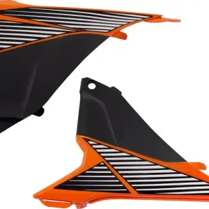 Polisport - 8454300004 - Airbox Cover - Orange/Black Secure Checkout