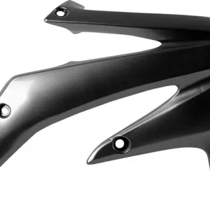 Polisport - 8411300012 - Radiator Cover - Brushed Aluminum - CRF 450R Viral