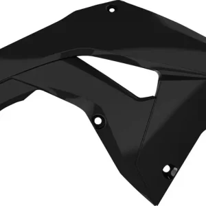 Polisport - 8421600003 - Radiator Cover - Restyle - Black - CR 125R/250R Budget
