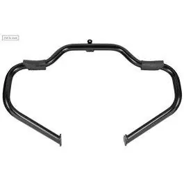 Weekend Sale Hogworkz HW157027 Mustache Engine Guard Crash Bar Black Harley FLH/T 09-22