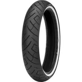 Certified Shinko 777 Cruiser HD Front Tire Belted Whitewall