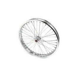 V-Twin 52-0173 Chrome 21" x 1.85" Front Chopper Style Spool Motorcycle Wheel Rim Get Yours