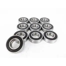 EPC 25mm Steel Wheel Bearing Front or Rear 6205RS Sealed Ball Bearings (10 Pack) Free Shipping
