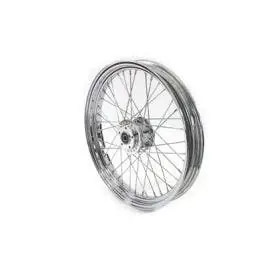 V-Twin 52-1211 Chrome 23" Front Spoke Wheel 3/4" Bearings Harley XL 00-03 Price Cut
