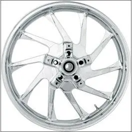 Price Cut Coastal Moto Chrome Hurricane 3D 21" Front Cast Wheel Only Harley 00-07