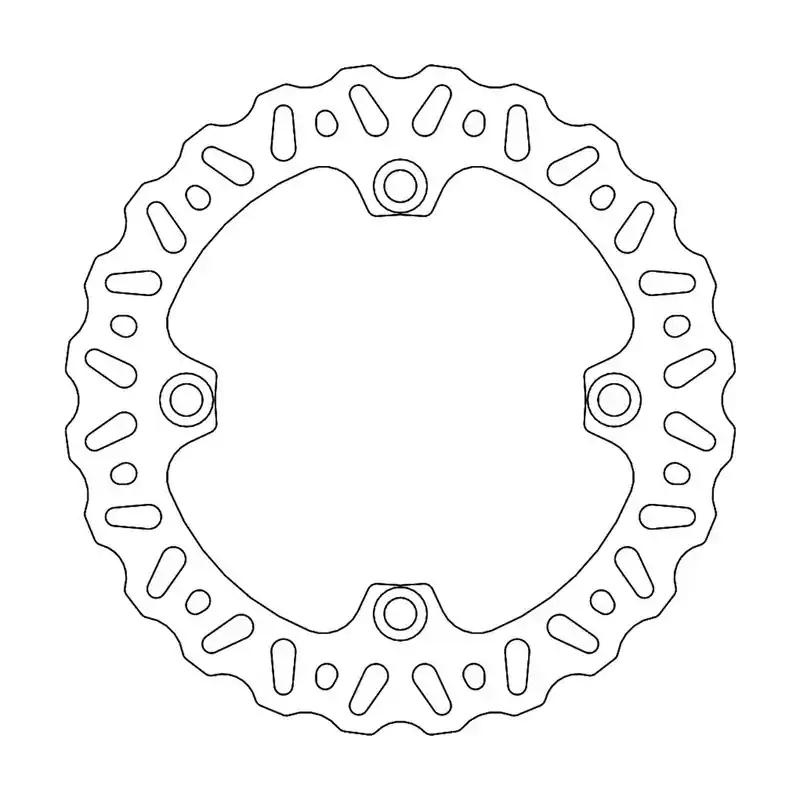 Discount Moto-Master - 110715-PU - Brake Rotor - Rear - Nitro