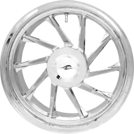 Coastal Moto Cut 18" Hurricane 3D Rear Right Wheel 4 Harley 09-24 Trike Holiday Sale