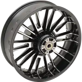 Luxury Coastal Moto 18x5.5 Atlantic 3D Cut Rear Wheel W/ABS 4 Harley 09-24 Touring