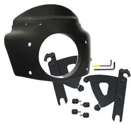 Memphis Shades Road Warrior Fairing w/ Black Mount Kit Harley Softail 00-17 Special Offer