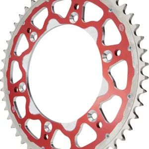 Moto-Master - 620123348 - Fusion Series Dual Ring Rear Sprocket - 48 Tooth - Red Factory Price