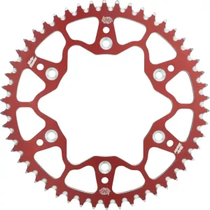 Markdown Moto-Master - 620022348 - 7075 Aluminum Rear Sprocket - 48 Tooth - Red - Honda