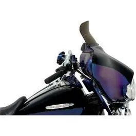 Memphis Shades 6.5" Smoke Spoiler Batwing Windshield for Harley FLH/T 96-13 Latest