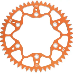 Moto-Master - 620272546 - 7075 Aluminum Rear Sprocket - 46 Tooth - Orange - Gas Gas/Husqvarna/KTM Fast Shipping