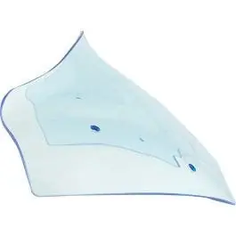 Discount Klock Werks 8" Ice Kolor Flare Windshield for Harley 23-25 Touring