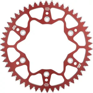 Express Delivery Moto-Master - 620022351 - 7075 Aluminum Rear Sprocket - 51 Tooth - Red - Honda