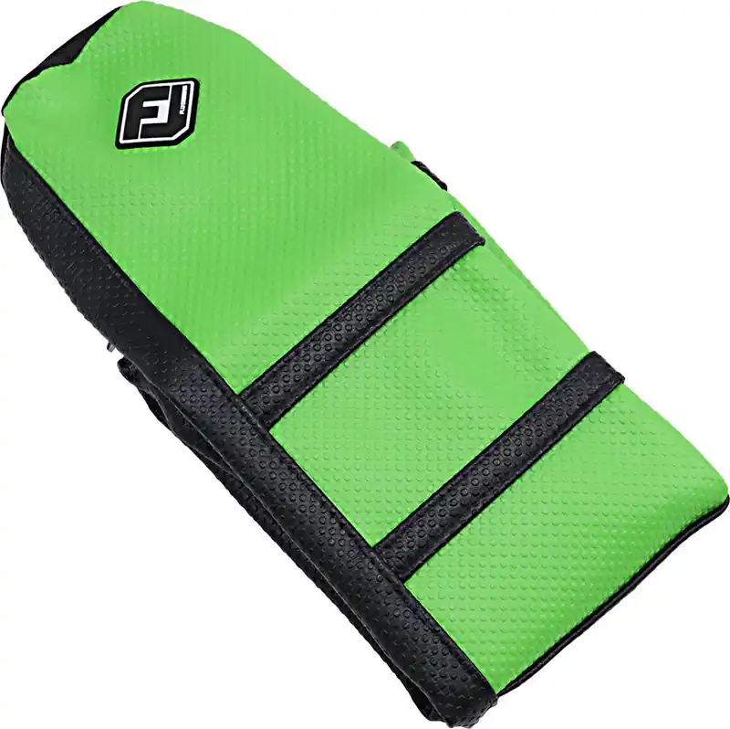 Flu Designs Inc. - 25507 - Pro Rib Seat Cover - Green/Black - KX '19-'22 Next Day Delivery