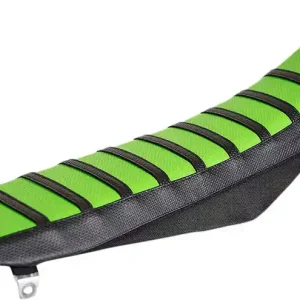 Flu Designs Inc. - 25500 - Pro Rib Seat Cover - Green/Black - KX 125/250 '03-'08 Price Cut