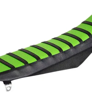 Flu Designs Inc. - 25503 - Pro Rib Seat Cover - Green/Black - KX '09-'12 Flash Sale
