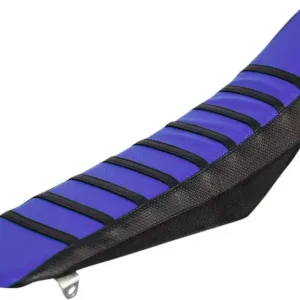 Flu Designs Inc. - 35506 - Pro Rib Seat Cover - Blue/Black - YZ '14-'22 Express Delivery